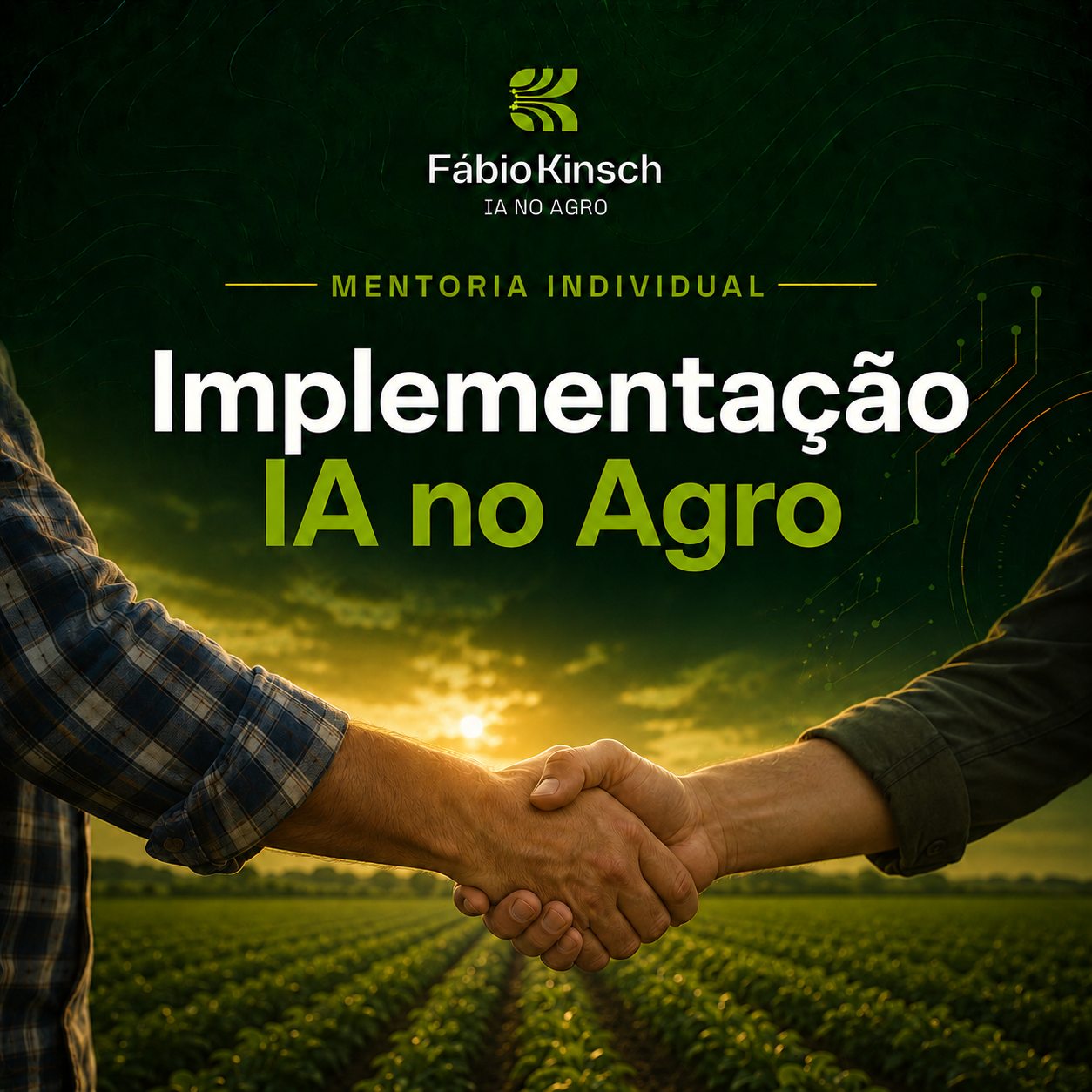 Capa da Implementação IA no Agro